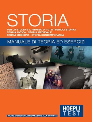 cover image of Storia--Manuale di teoria ed esercizi